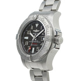 Breitling Avenger II Seawolf 45mm Grey Dial Silver Steel Strap Mens Watch - A1733110/F563 Buy Now By Breitling