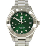 Tag Heuer Aquaracer Diamonds Emerald Green Dial Watch for Women - WBD1316.BA0740 Buy Now By Tag Heuer