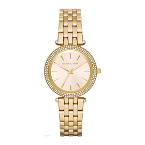 Michael Kors Darci Gold Dial with Diamonds Gold Steel Strap Watch for Women - MK3295 Buy Now By Michael Kors