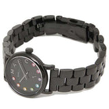 Marc Jacobs Baker Black Dial Black Steel Strap Watch for Women - MBM3425 Buy Now By Marc Jacobs