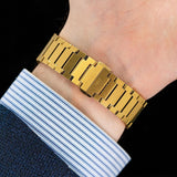 Tissot PRX Gold Dial Gold Steel Strap Watch for Men - T137.210.33.021.00 Buy Now By Tissot