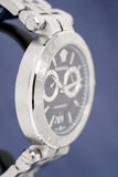 Versace Aion Chronograph Black Dial Silver Steel Strap Watch for Men - VBR080017 Buy Now By Versace
