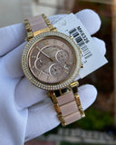 Michael Kors Parker Gold Dial Two Tone Steel Strap Watch for Women - MK6326 Buy Now By Michael Kors