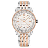 Breitling Navitimer Automatic 41 White Dial Two Tone Steel Strap Watch for Men - U17326211G1U1 Buy Now By Breitling