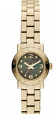 Marc Jacobs Amy Mother of Pearl Black Dial Gold Steel Strap Watch for Women - MBM3275 Buy Now By Marc Jacobs