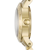 Marc Jacobs Amy Black Dial Gold Steel Strap Watch for Women - MBM3336 Buy Now By Marc Jacobs