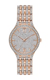 Bulova Crystal Collection Silver Crystals Dial Two Tone Steel Strap Watch for Women - 98L235 Buy Now By Bulova