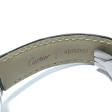 Cartier Ballon Bleu Silver Dial Black Leather Strap Watch for Women - W69018Z4 Buy Now By Cartier