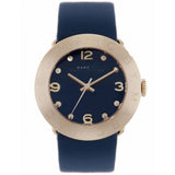 Marc Jacobs Blade Blue Dial Blue Leather Strap Watch for Women - MBM1224 Buy Now By Marc Jacobs
