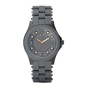 Marc Jacobs Pelly Grey Dial Grey Silicone Strap Watch for Women - MBM2537 Buy Now By Marc Jacobs
