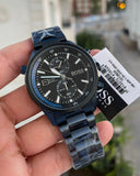 Hugo Boss Globetrotter Black Dial Black Steel Strap Watch for Men - 1513824 Buy Now By Hugo Boss