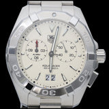 Tag Heuer Aquaracer White Dial Watch for Men - WAY111Y.BA0928 Buy Now By Tag Heuer