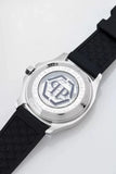 Philipp Plein High-Conic Automatic Silver Dial Black Silicone Strap Watch For Men- PWRAA0123 Authentic Buy Shop Now