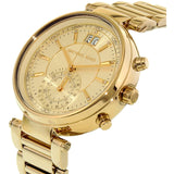 Michael Kors Sawyer White Dial Gold Steel Strap Watch for Women - MK6362 Buy Now By Michael Kors