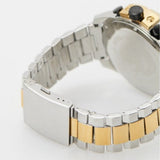 Diesel Mega Chief Chronograph Black Dial Two Tone Steel Strap Watch For Men - DZ4581 Buy Now By Diesel