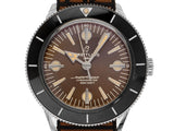 Breitling Superocean Heritage '57 Outerknown Brown Dial Brown NATO Strap Watch for Men - A103703A1Q1W1 Buy Now By Breitling