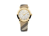 Burberry Heritage Silver Dial Leather Strap Watch for Women - BU1398 Buy Now By Burberry