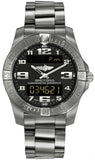 Breitling Aerospace Evo Black Dial Silver Steel Strap Watch for Men - E79363101B1E1 Buy Now By Breitling