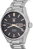 Tag Heuer Carrera Day Date Black Dial Silver Steel Strap Watch for Men - WBN2013.BA0640 Buy Now By Tag Heuer