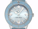 Breitling Superocean Heritage '57 Pastel Paradise Blue Dial Blue Leather Strap Watch for Women - A10340161C1X1 Buy Now By Breitling