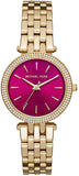 Michael Kors Darci Pink Dial Gold Steel Strap Watch for Women - MK3444 Buy Now By Michael Kors