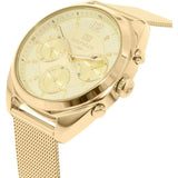 Tommy Hilfiger Mia Gold Dial Gold Mesh Bracelet Watch for Women - 1781488 Buy Now By Tommy Hilfiger