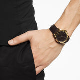Gucci G Timeless Quartz Brown Dial Brown Leather Strap Watch for Men - YA1264035 Buy Now By Gucci