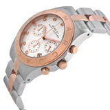 Marc Jacobs Blade Chronograph Silver Dial Two Tone Steel Strap Watch for Women - MBM3178 Buy Now By Marc Jacobs