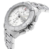 Tag Heuer Aquaracer Caliber 16 Automatic Chronograph White Dial Silver Steel Strap Watch for Men - CAY2111.BA0927 Buy Now By Tag Heuer