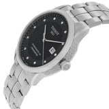 Tissot T Classic Luxury Powermatic 80 Black Dial Silver Steel Strap Watch For Men - T086.408.11.056.00 Buy Now By Tissot