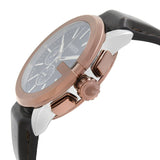 Gucci G Chrono Black Dial Brown Leather Strap Watch For Men - YA101202 Buy Now By Gucci