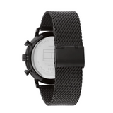Tommy Hilfiger Legend Chronograph Gold Dial Black Mesh Bracelet Watch For Men - 1710568 Buy Now By Tommy Hilfiger