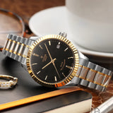 Tudor Style Automatic Black Dial Two Tone Steel Strap Watch for Men - M12713-0005 Buy Now By Tudor