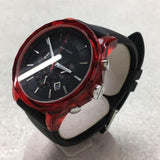 Armani Exchange Outerbanks Chronograph Black Dial Black Silicone Strap Watch For Men - AX1338 Buy Now By Armani Exchange