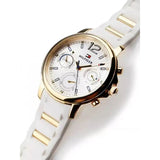 Tommy Hilfiger Claudiia White Dial White Steel Strap Watch for Women - 1781745 Buy Now By Tommy Hilfiger