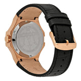 Maserati Potenza Automatic Rose Gold Dial Black Leather Strap Watch For Men - R8821108002 Buy Now By Maserati