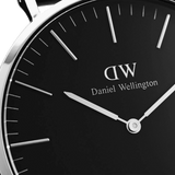 Daniel Wellington Classic York Black Dial Brown Leather Strap Watch For Men - DW00100134 Buy Now By Daniel Wellington