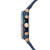 Guess Cosmic Multifunction Blue Dial Blue Silicone Strap Watch For Women - GW0466L2 Buy Now By Guess