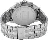 Tommy Hilfiger West Quartz Black Dial Silver Steel Strap Watch For Men - 1791707 Buy Now By Tommy Hilfiger