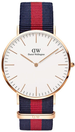 Daniel Wellington Classic Oxford White Dial Two Tone NATO Strap Watch For Men - DW00100001 Buy Now By Daniel Wellington