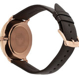 Emporio Armani Modern Slim Analog Silver Dial Brown Leather Strap Watch For Men - AR11163 Buy Now By Emporio Armani