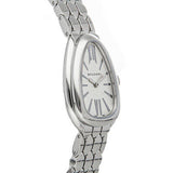 Bvlgari Serpenti Seduttori Quartz White Dial Silver Steel Strap Watch for Women - SERPENTI103141 Buy Now By Bvlgari