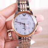 Emporio Armani Beta Chronograph Grey Dial Two Tone Steel Strap Watch For Men - AR1864 Buy Now By Emporio Armani