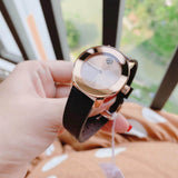 Movado Bold Rose Gold Dial Brown Leather Strap Watch for Men - 3600395 Buy Now By Movado