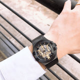 Maserati Potenza Skeleton Limited Edition Black Dial Black Leather Strap Watch For Men - R8821108027 Buy Now By Maserati