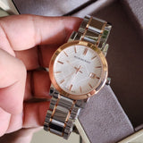 Burberry The City White Dial Two Tone Steel Strap Watch for Women - BU9006 Buy Now By Burberry