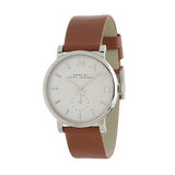 Marc Jacobs Baker White Dial Brown Leather Strap Watch for Women - MBM1265 Buy Now By Marc Jacobs
