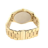 Michael Kors Slim Runway Gold Dial Gold Steel Strap Watch for Women - MK3335 Buy Now By Michael Kors