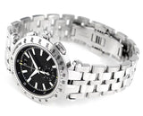 Versace V-Race Sport Black Dial Silver Steel Strap Watch for Men - VAH010016 Buy Now By Versace