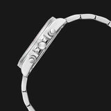 Guess Sol Chronograph Crystals Multicolor Dial Silver Steel Strap Watch For Women - GW0483L1 Buy Now By Guess